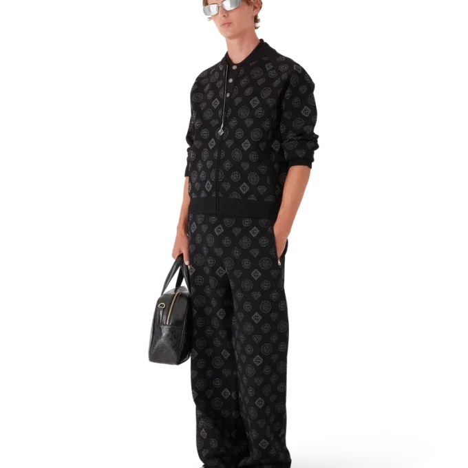 Pantaloni in jacquard Monogram