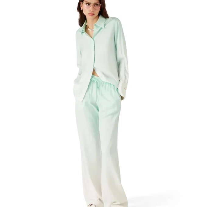 Pantaloni in jacquard Monogram sfumato