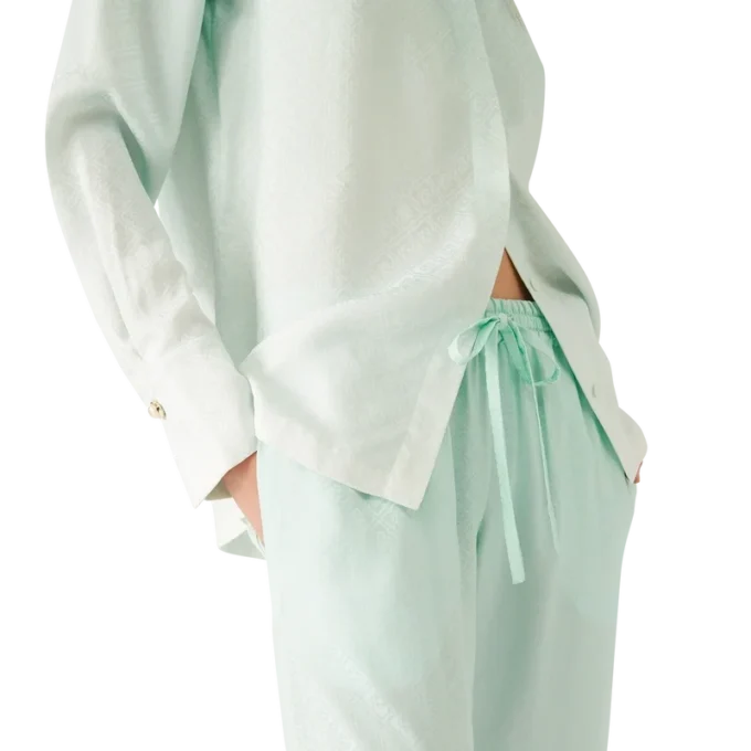 Pantaloni in jacquard Monogram sfumato