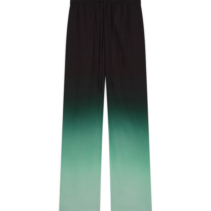 Pantaloni in jacquard Ping Pong sfumato