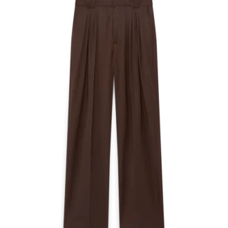 Pantaloni in lana a cinque pieghe