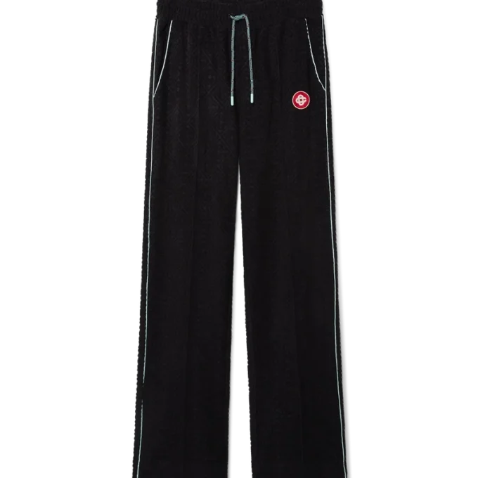 Pantaloni in spugna jacquard Monogram