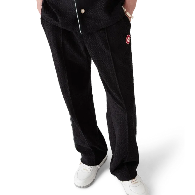 Pantaloni in spugna jacquard Monogram