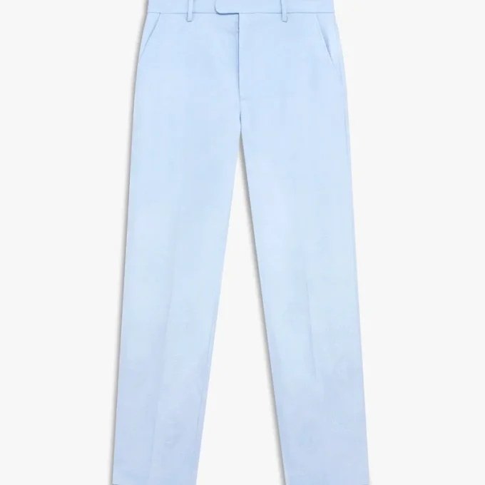 Pantaloni sartoriali in jacquard Monogram blu