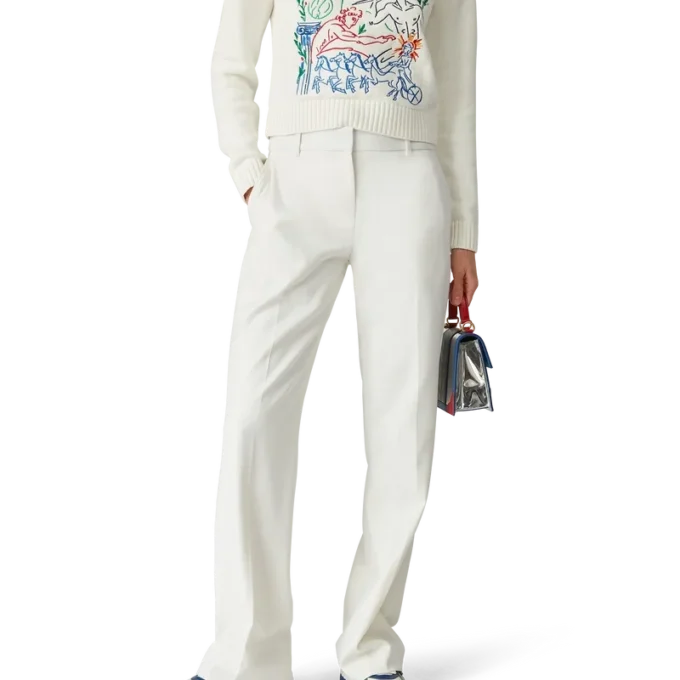 Pantaloni sartoriali in lana