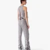 Pantaloni Silver Crochet Mirror