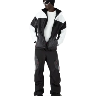 Parka da sci in tessuto ripstop