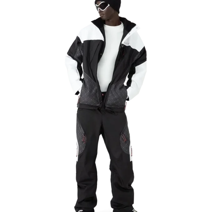 Parka da sci in tessuto ripstop Parka da sci in tessuto ripstop