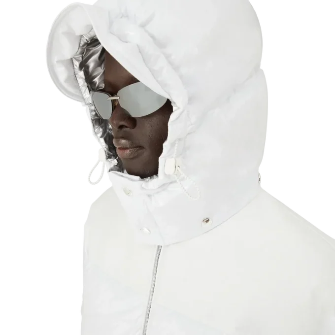 Piumino in nylon e ripstop