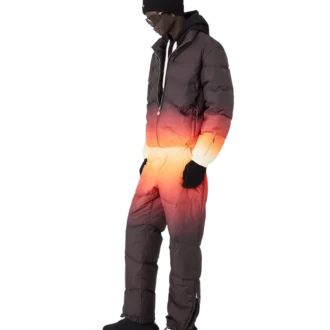 Piumino trapuntato sfumato