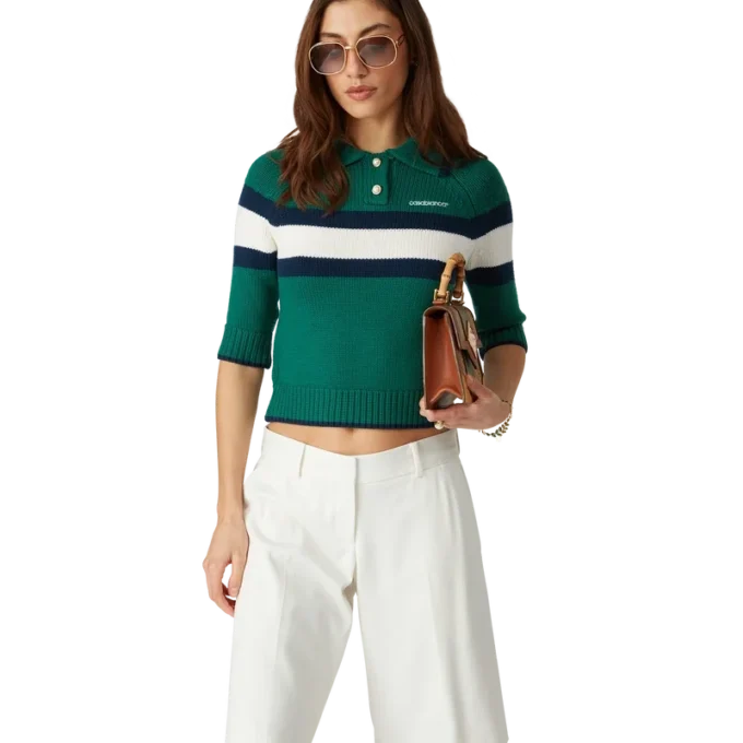 Polo a blocchi di colore Polo a blocchi di colore