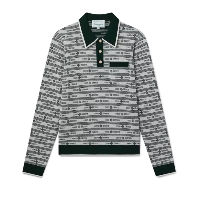 Polo con logo Evergreen