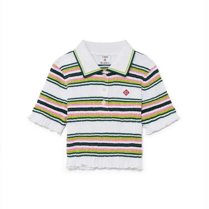 Polo corta a righe Polo corta a righe