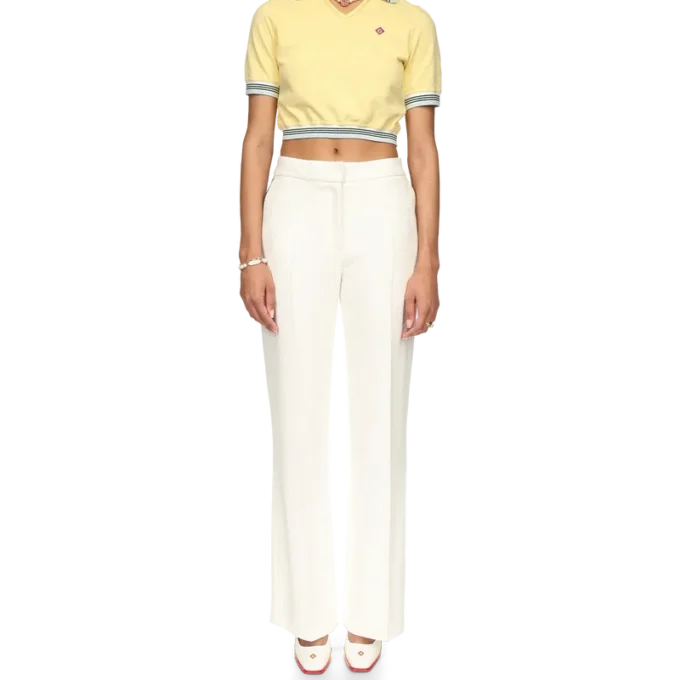 Polo corta in piqué