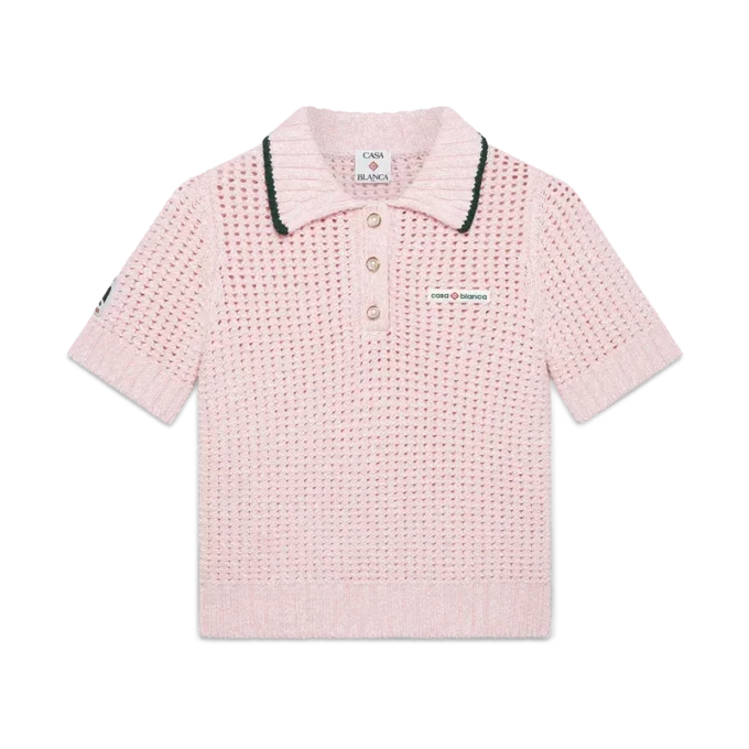 Polo in cotone Moulina