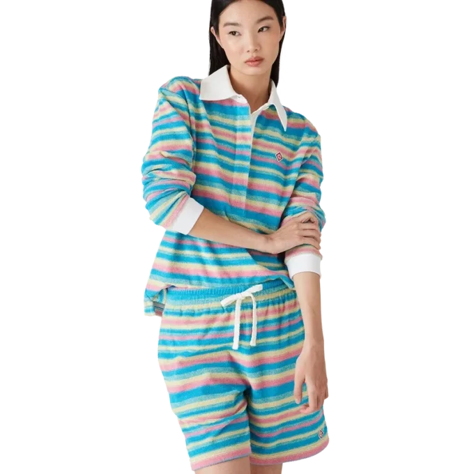 Polo in spugna a righe Polo in spugna a righe