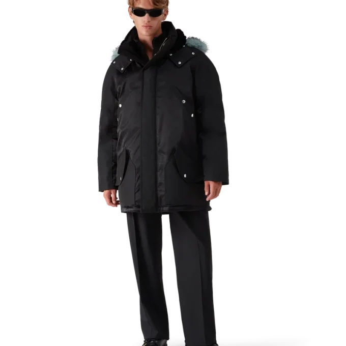 Scarpe da barca da uomo in pelle nera