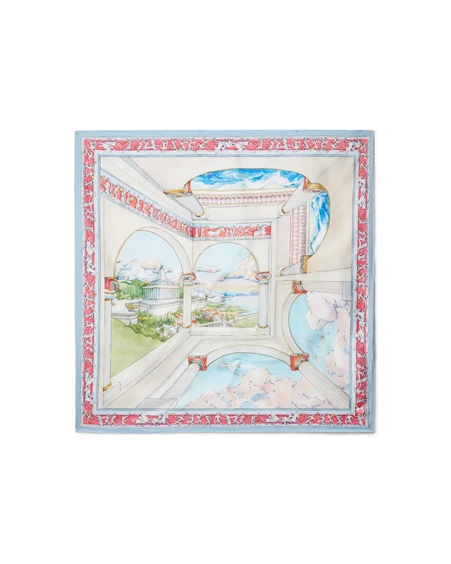 Sciarpa grande in seta Le Passage Sciarpa grande in seta Le Passage