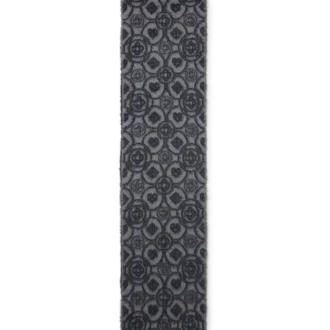 Sciarpa in mohair con monogramma soffice