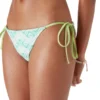 Slip bikini con monogramma ondulato