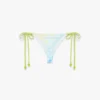 Slip bikini con perline Optic Drop