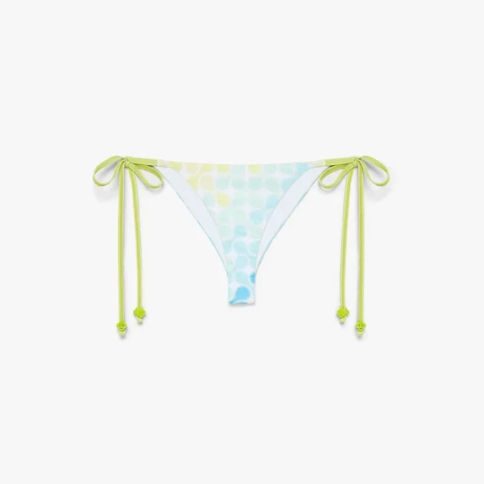 Slip bikini con perline Optic Drop