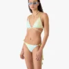 Slip bikini con perline Optic Drop