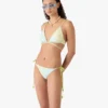 Slip bikini con perline Optic Drop