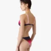 Slip bikini con sfumature color melanzana