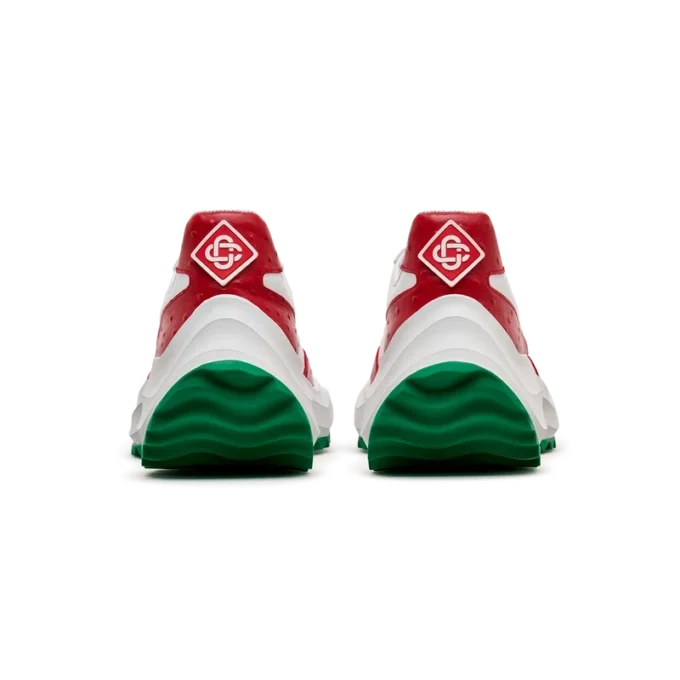 Sneaker Atlantis Red Ostrich da uomo