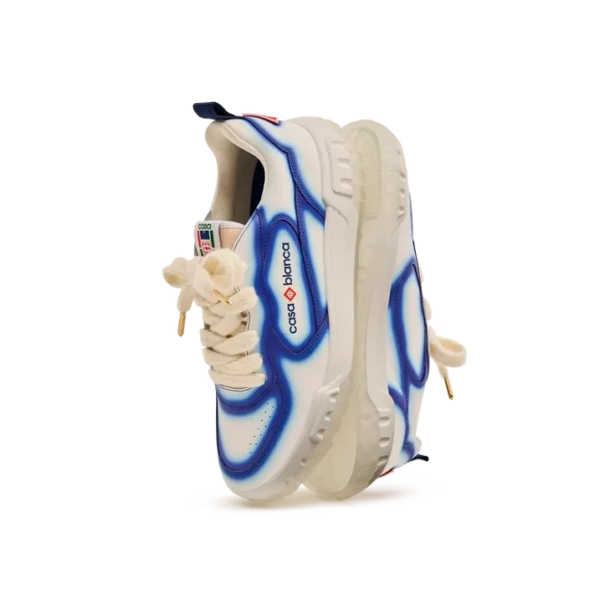 Sneaker Court Blue Fade da donna