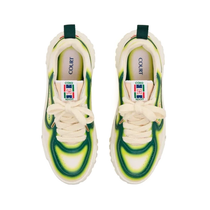 Sneaker da uomo Court Green Fade