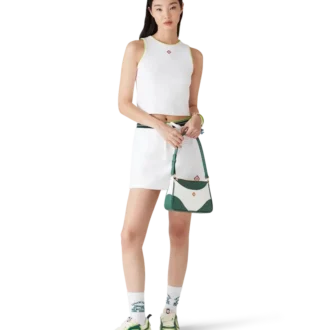 Canotta con logo a forma di diamante