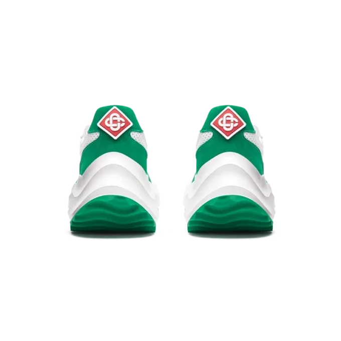 Sneaker da donna Atlantis bianco e verde tennis