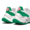 Sneaker da donna Atlantis bianco e verde tennis