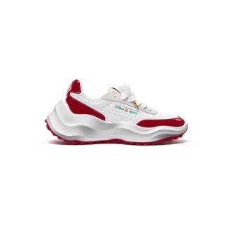 Sneaker da donna Atlantis White & Haute Red Sneaker da donna Atlantis White & Haute Red