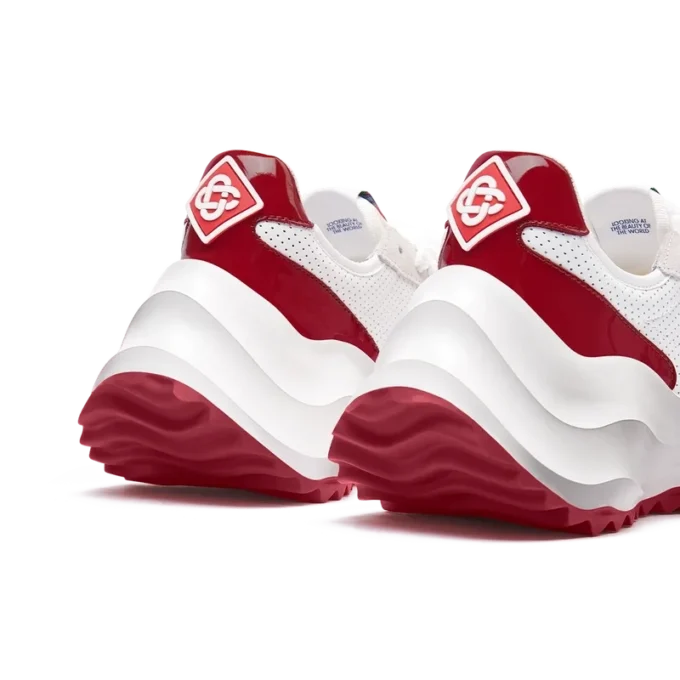 Sneaker da donna Atlantis White & Haute Red