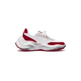 Sneaker da donna Atlantis White & Haute Red Sneaker da donna Atlantis White & Haute Red