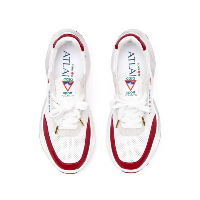 Sneaker da donna Atlantis White & Haute Red