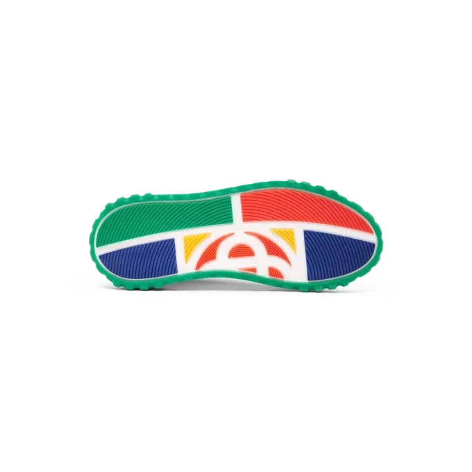 Sneaker da uomo Court arancione e bianca