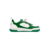 Sneaker da donna Court verde e bianca
