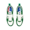 Sneaker da donna Court verde e bianca