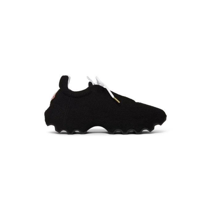 Sneaker da uomo Arch in maglia nera