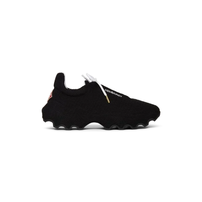 Sneaker da uomo Arch in maglia nera