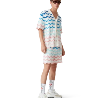 Sneaker da uomo Atlantis bianco e verde tennis