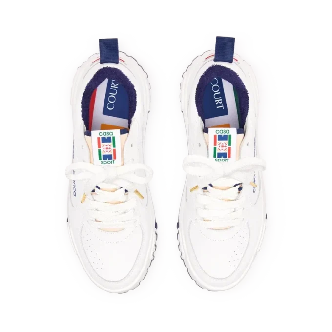 Sneaker da uomo Court White & Navy
