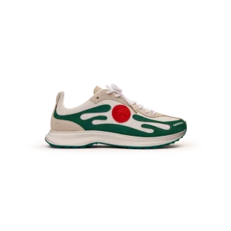 Sneaker Stade da uomo bianca e verde