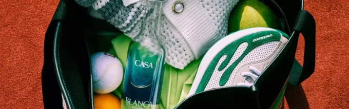 Sneaker Stade da uomo bianca e verde