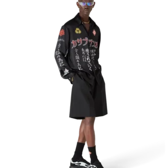 Sneaker Stade da uomo nero e menta