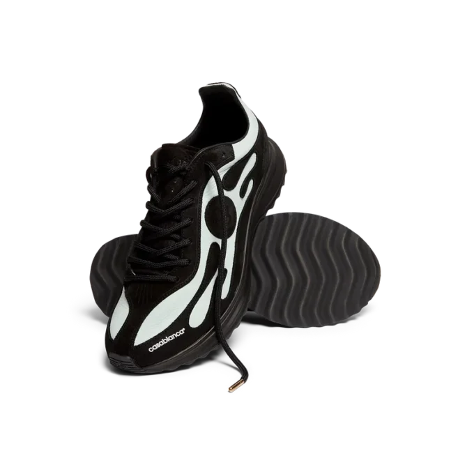 Sneaker Stade da uomo nero e menta